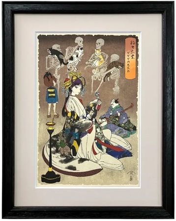 版三が『ゲゲゲの鬼太郎』の浮世絵シリーズの新作2作品を発売！オンラインで購入可能