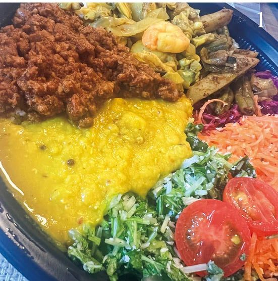 1.五反田のスリランカ料理のお店でカレーを堪能。