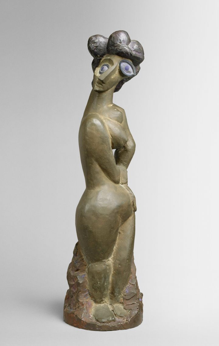 Figure in Rotation, Max Weber (American, 1881–1961), 1917; enlarged 1947–48; cast ca. 1947–48; Gift of Carl D. Lobell, 1994 (1994.341.5), © Estate of Max Weber.