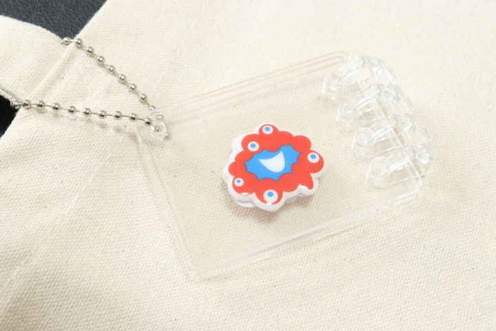 バインダーアルバムキーホルダー 使用例