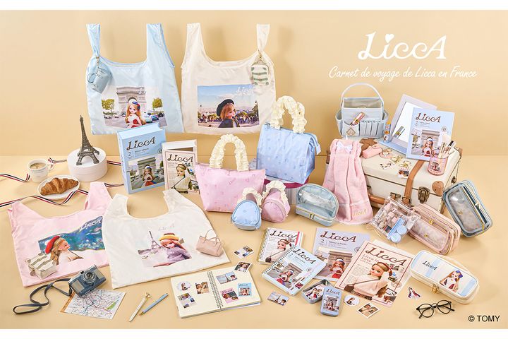 THREEPPY（スリーピー）、「リカちゃん」との初コラボ商品