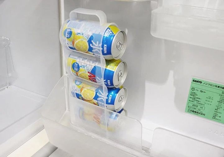 ダイソー 缶ストッカー 使用例 縦置き