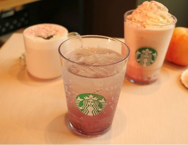 シュワシュワ感や香り、食感に癒やされる「桜 咲くよ 白桃 ソーダ」