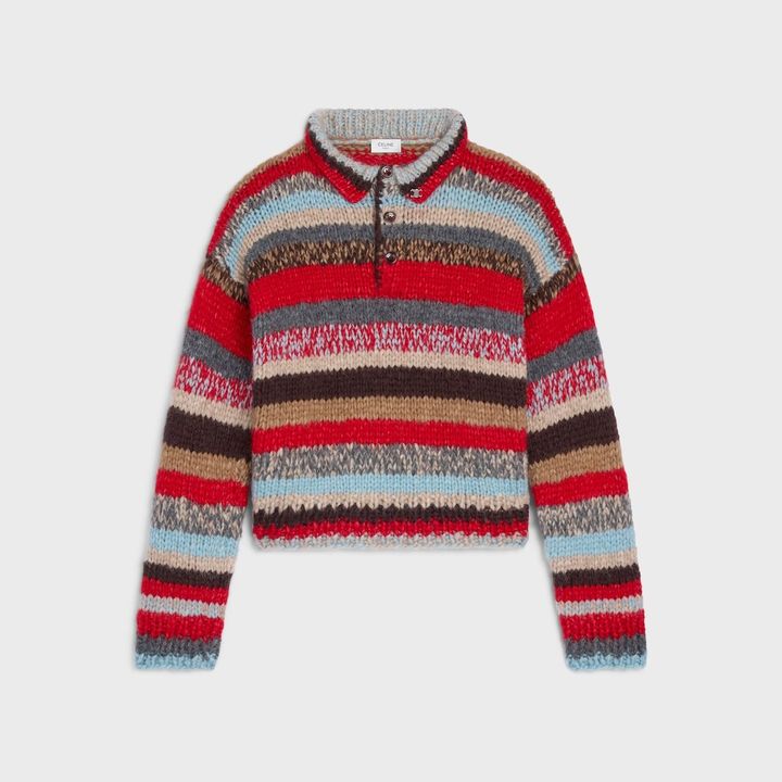 ポロ ニット￥253,000（予定価格）