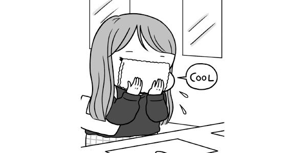 冷たいタオルなどで顔をやさしくふいて花粉を落とす