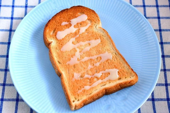 ミルクジャムを使ったパン