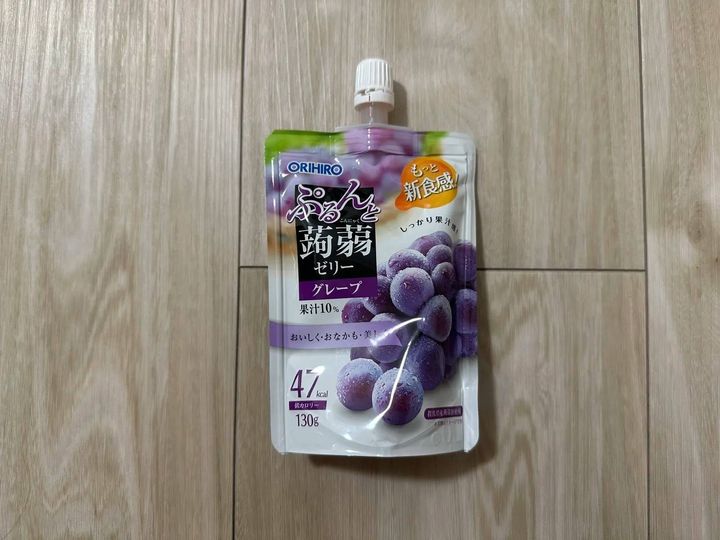 DAISO(ダイソー)：オリヒロ ぷるんと蒟蒻ゼリー スタンディンググレープ 13