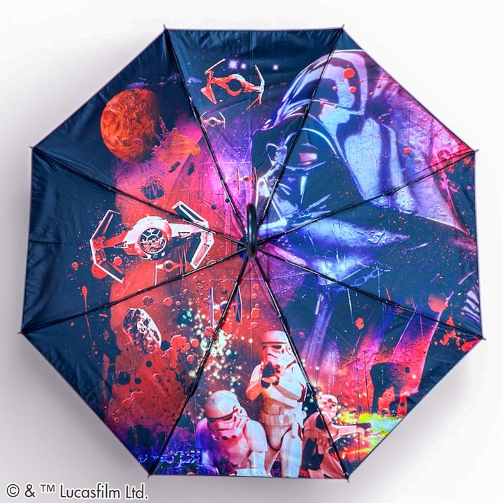 晴雨兼用両面印刷折りたたみ傘55cm（STAR WARS）