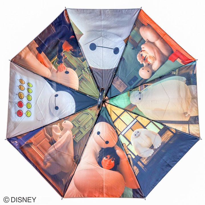 晴雨兼用両面印刷折りたたみ傘55cm（ベイマックス/ファイナルフレーム）