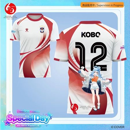 日本・シンガポール外交関係樹立60周年！VTube×プロサッカーのコラボイベントを開催