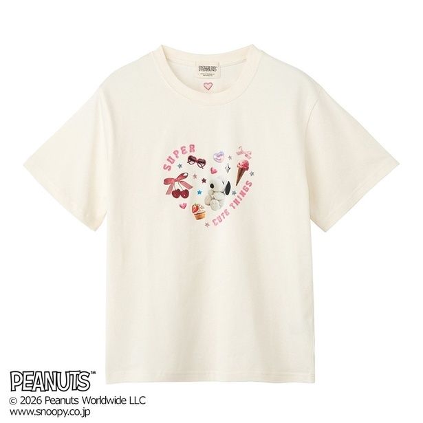 「フォトアイコンTシャツ バニラホワイト」(3960円)