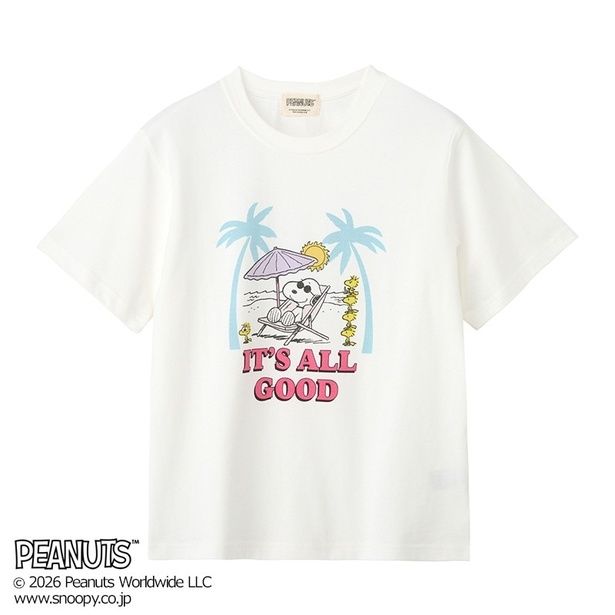 「Tシャツ パラソル オフホワイト」(3960円)