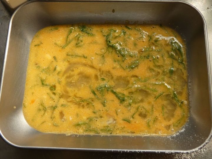 おかずにもおつまみにもピッタリ！「ホウボウの青じそチーズピカタ」