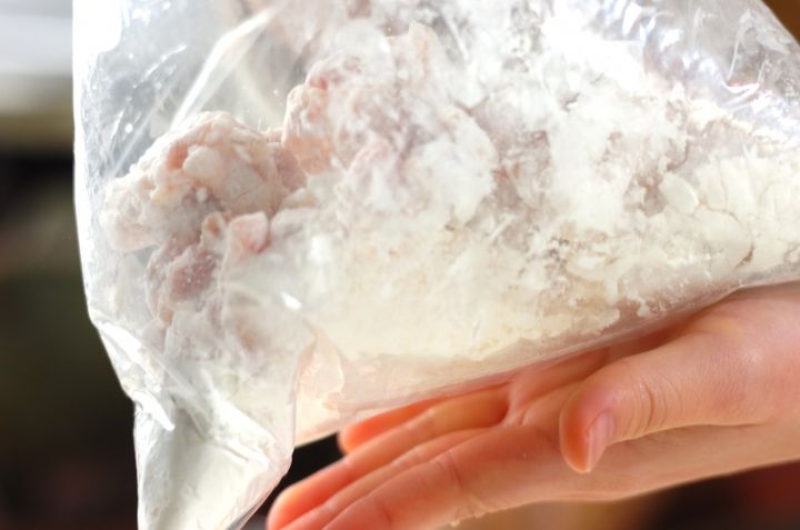 肉汁ジュワ〜！鶏のから揚げ 一晩漬け込むの作り方2