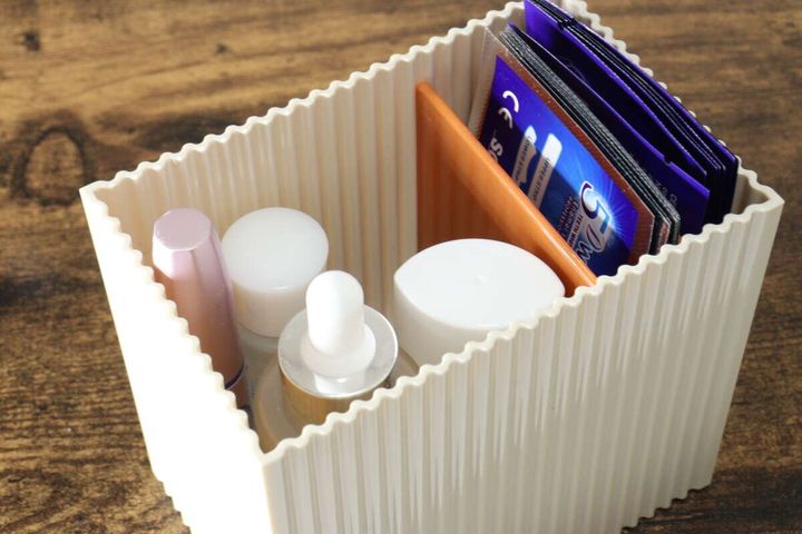 セリア リップル 収納 コスメ収納