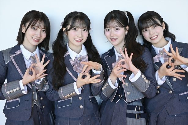 AKB48、18期生の秋山由奈さん、新井彩永さん、工藤華純さん、八木愛月さんの４人に67thシングルについて語ってもらった