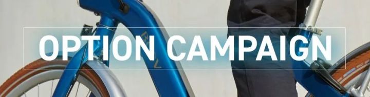 OPTION CAMPAIGNと表示されたBESVオプション施策のキービジュアル