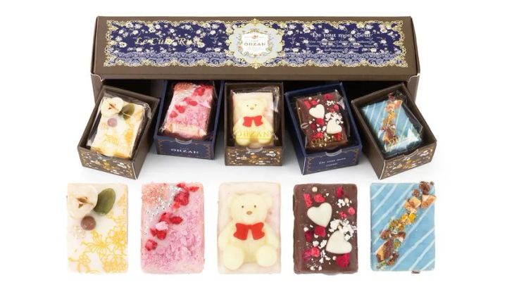 キューブラスク5個入シェリーのボックスとラスク