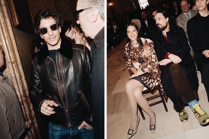 イベントに参加したロレンツォ・ベルテッリ、フランチェスカ・ラガッツィ、アレッサンドロ・ミケーレ。