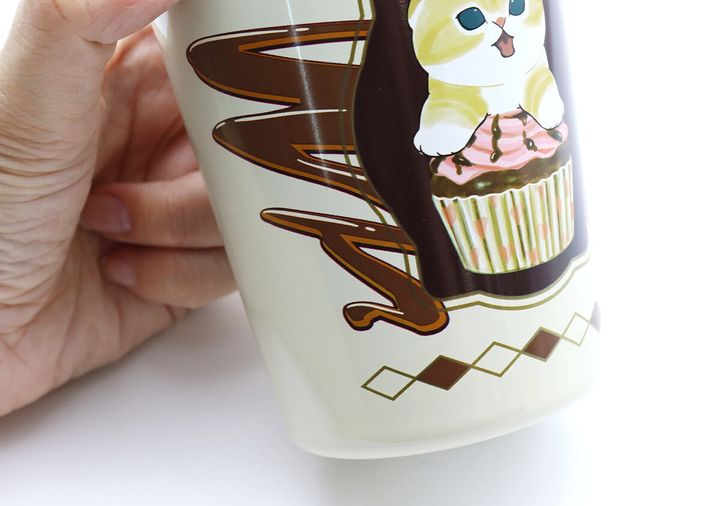 宝島社ムック付録のmofusand（モフサンド）真空断熱カフェタンブラー スイーツにゃんver.4