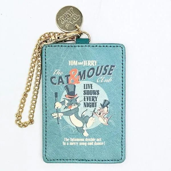トムとジェリー レトロポスターデザインのパスケース