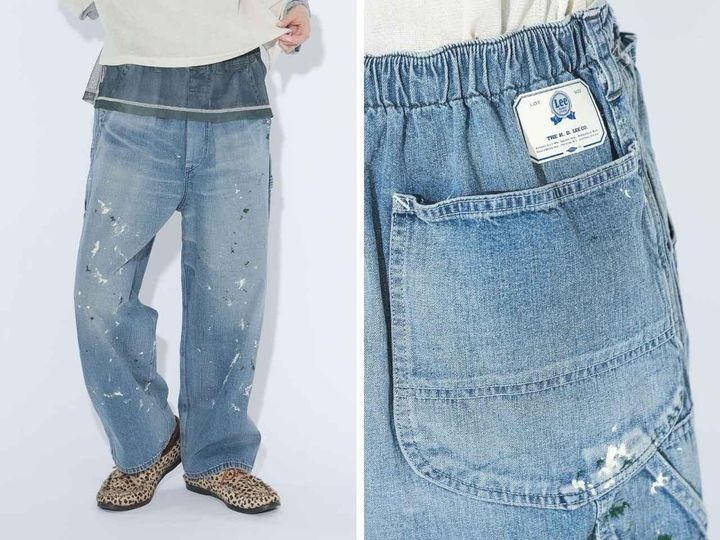 画像: 「リメイク ユーズド パンツ」￥31,900【リー × マチュアリー】※2026年4月上旬発売予定 出典：マチュアリー