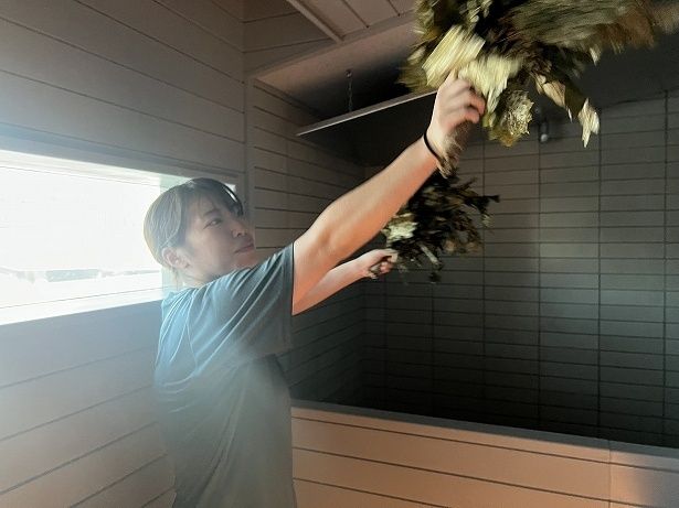 マイスターに身も心もゆだねてサウナを楽しむ