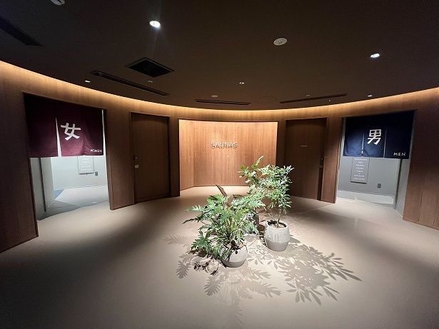 「渋谷SAUNAS」とは異なり、男女の入れ替えはなく固定