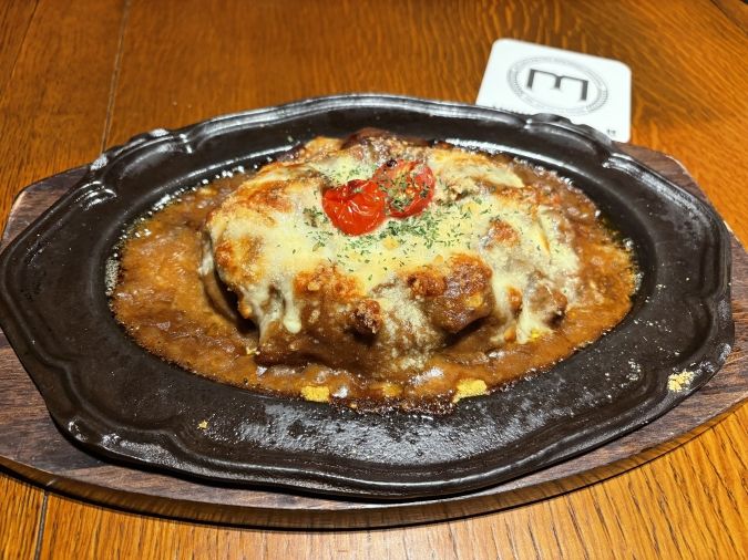 門司港ビールハウスの焼きカレー