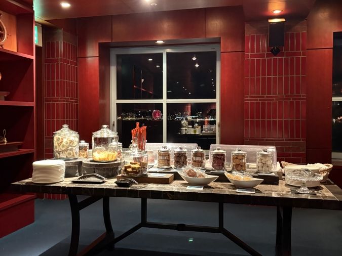 プレミアホテル門司港 ラウンジのフード