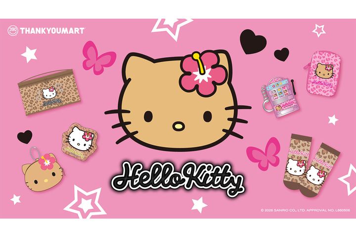 サンキューマートの平成ギャル風なキティのアイテム全14種類