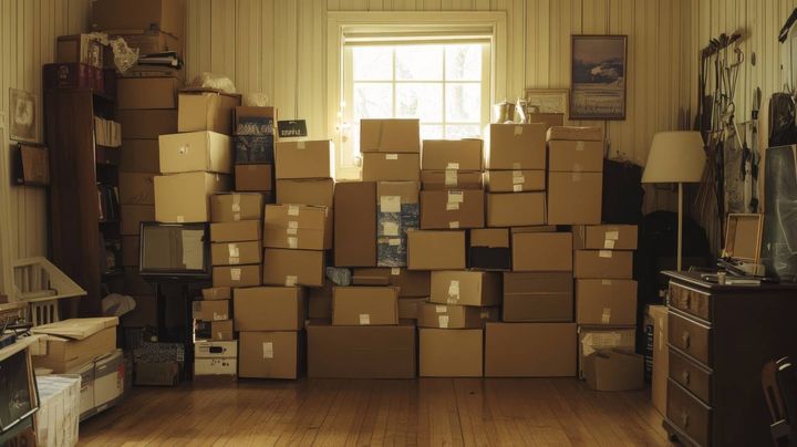 窓 運気 下がる 物が積まれている