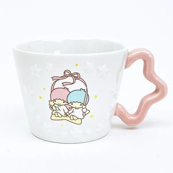 星型ハンドルのキキララマグカップ