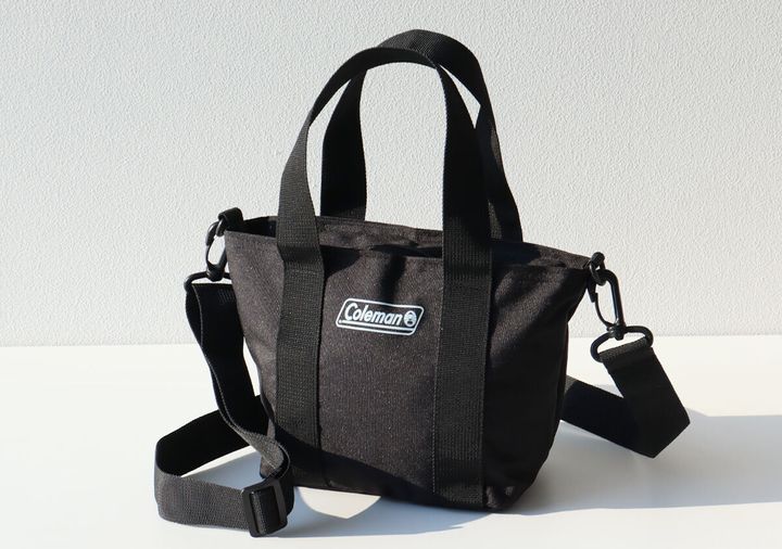 宝島社雑誌付録のオトナミューズ4月号のColeman（コールマン）着脱可能なショルダーストラップ付きミニトート1