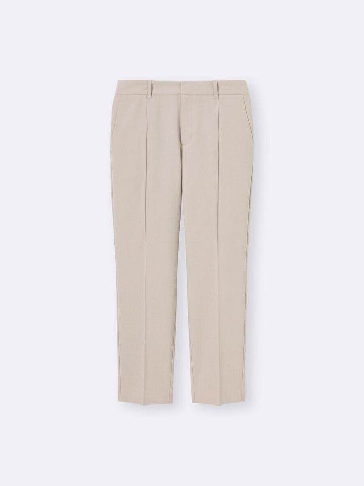 2026gu春女性おすすめセットアップウォッシャブルテーパードパンツ