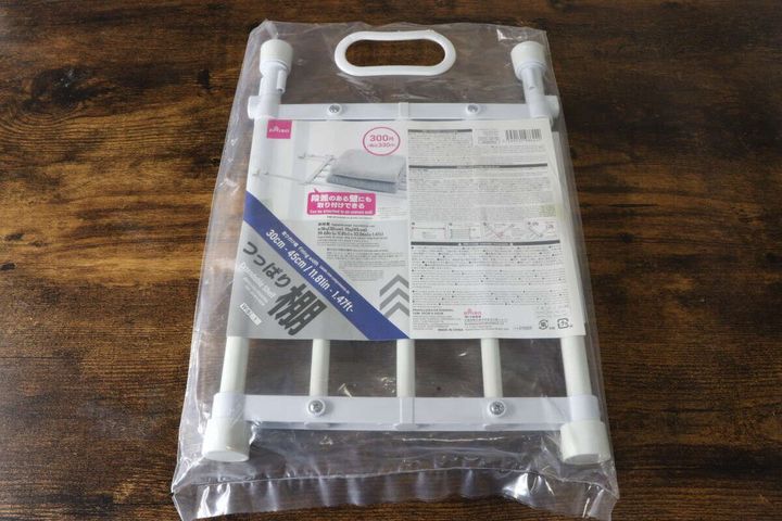 つっぱり棚（30cmー45cm） パッケージ