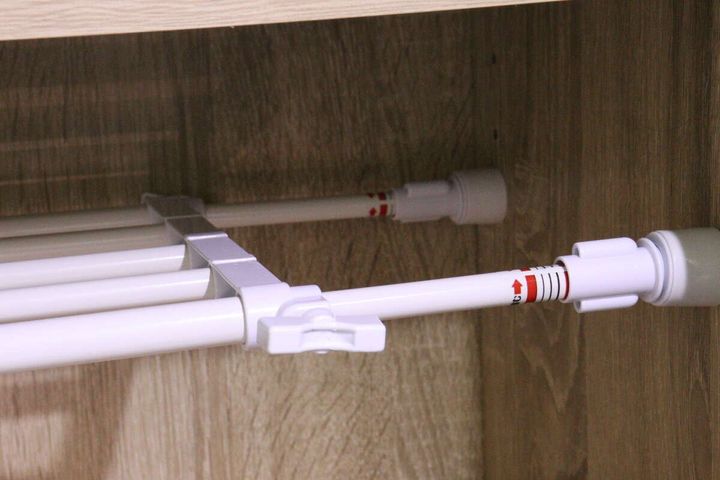 つっぱり棚（30cmー45cm） 取り付け