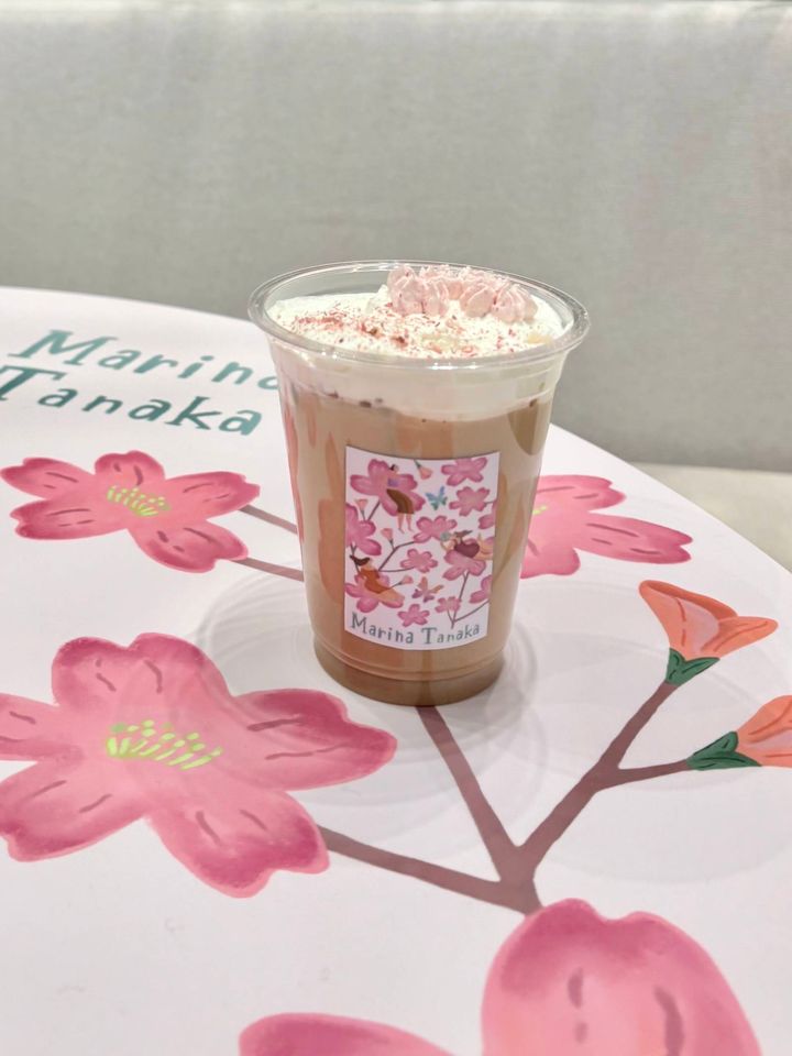 桜香るミルクティー