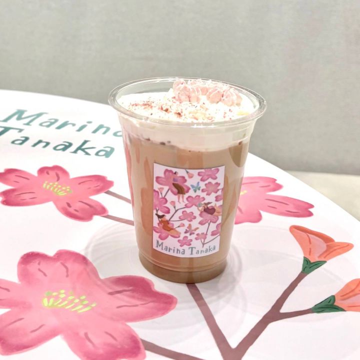 桜香るミルクティー