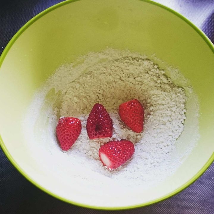 「もちもちいちご餅」レシピ