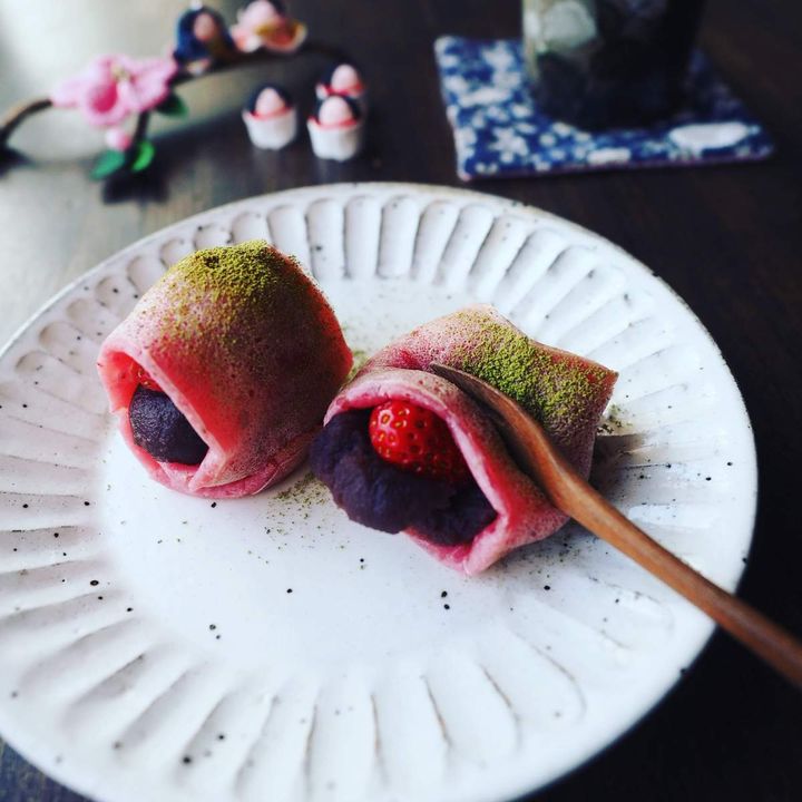 「もちもちいちご餅」レシピ