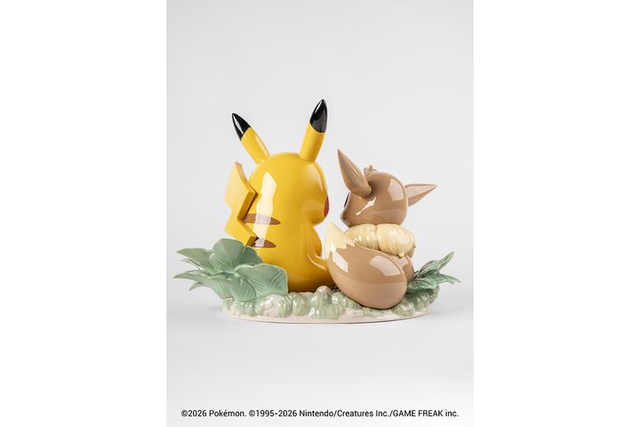 リヤドロ「ピカチュウ ＆ イーブイ」