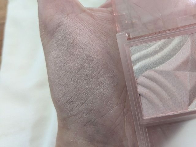 セザンヌ ブレンドカラーチーク 03 サクラミルフィーユ スウォッチ2