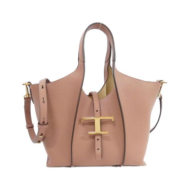 トッズのピンクのTタイムレスショッピングバッグ