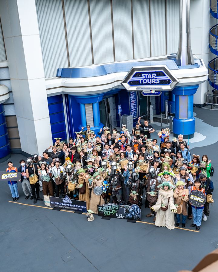 東京ディズニーランド『スター・ウォーズ／マンダロリアン・アンド・グローグー』公開記念プログラム 初日