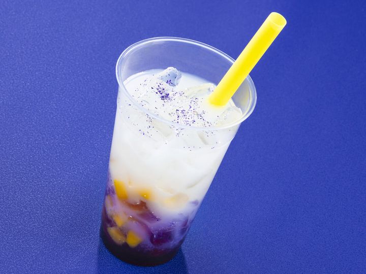 「ギャラクティック・ブリーズ（バタフライピーシロップ＆乳酸菌飲料、マンゴー）」