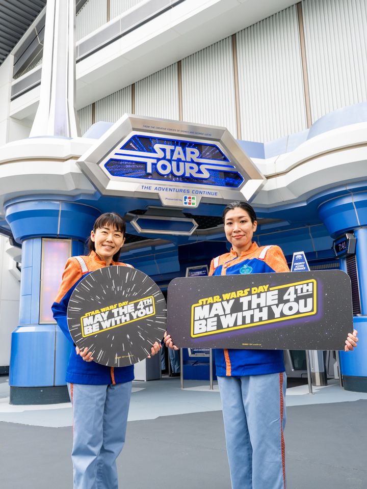5月4日のスター・ウォーズの日をお祝いするフォトパネル