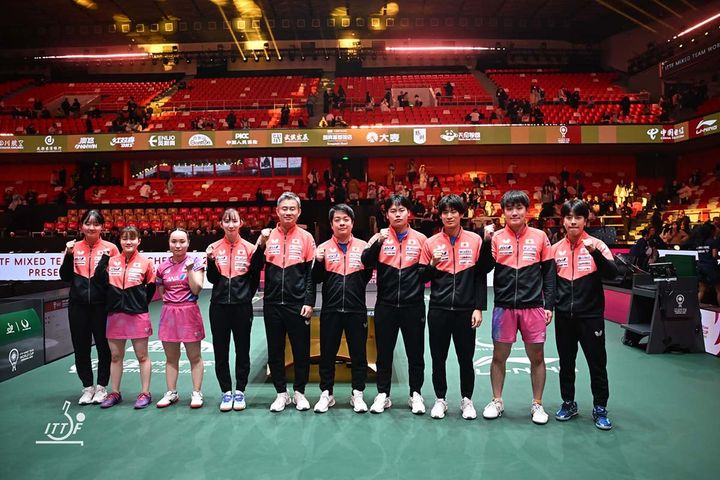 卓球日本代表（C）ITTF