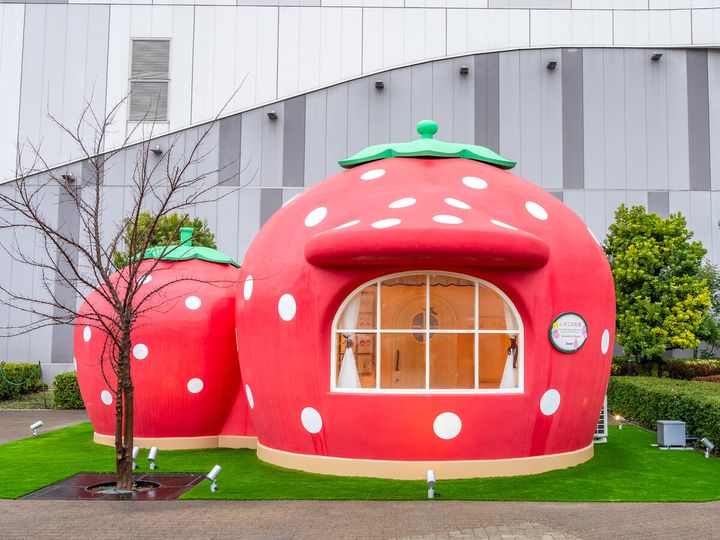 サンリオ ダイバーシティ東京 プラザ「いちごのお家」