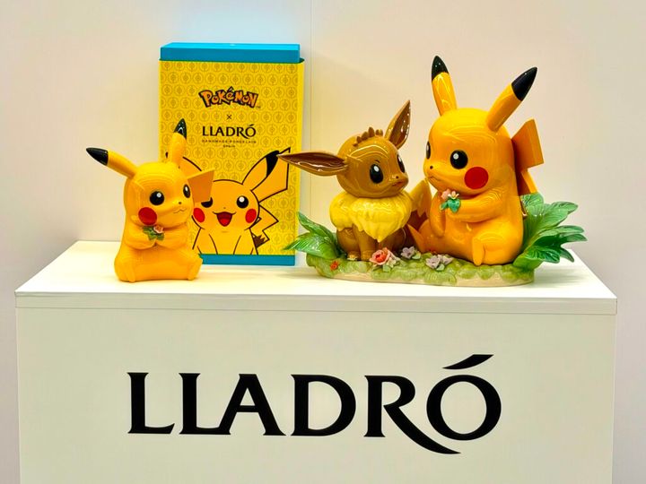 1996年発売の『ポケットモンスター 赤・緑』から30周年を迎えるポケモン。その節目の年に、スペインのラグジュアリーポーセリン（磁器）ブランド「LLADRÓ（リヤドロ）」の日本法人が26日、ポケモンとのコラボ作品を発表しました。